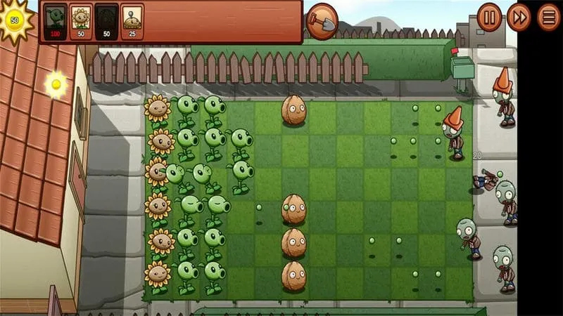 变异植物大战僵尸(植物防御僵尸)截图