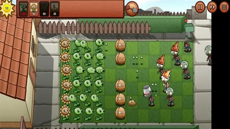 变异植物大战僵尸(植物防御僵尸)