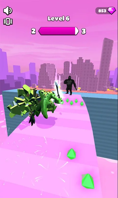 怪物向前冲(怪物跑酷游戏)