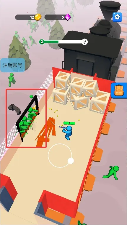 火柴人之生化列车(丧尸射击游) 火柴人之生化列车(丧尸射击游)