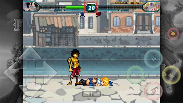 妖尾VS海贼王(动漫格斗游戏) 妖尾VS海贼王(动漫格斗游戏)