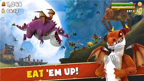 饥饿龙(飞龙狩猎游戏)截图