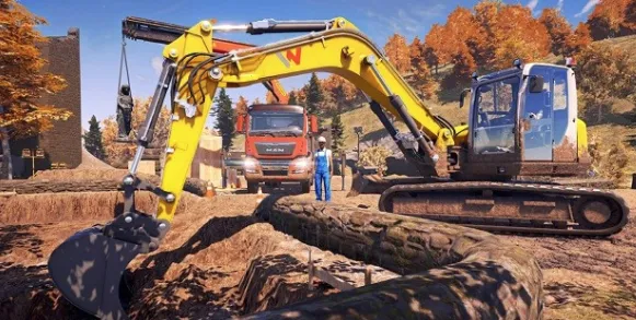重型挖掘机真实模拟器最新手机版 重型挖掘机真实模拟器最新手机版