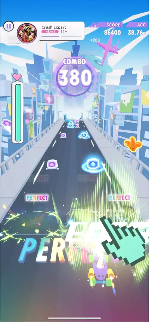 闪音跃动(3D跑酷音游)截图