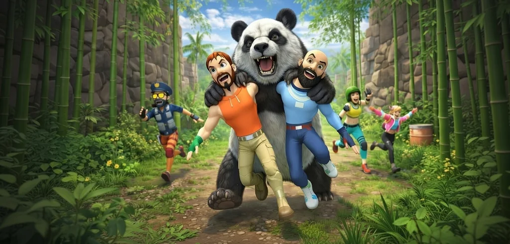 捣蛋熊猫(熊猫恶作剧游戏)截图