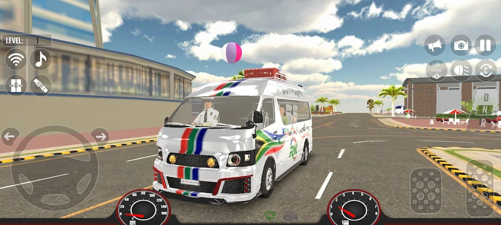 迷你巴士货车驾驶模拟器(驾驶模拟游戏)截图