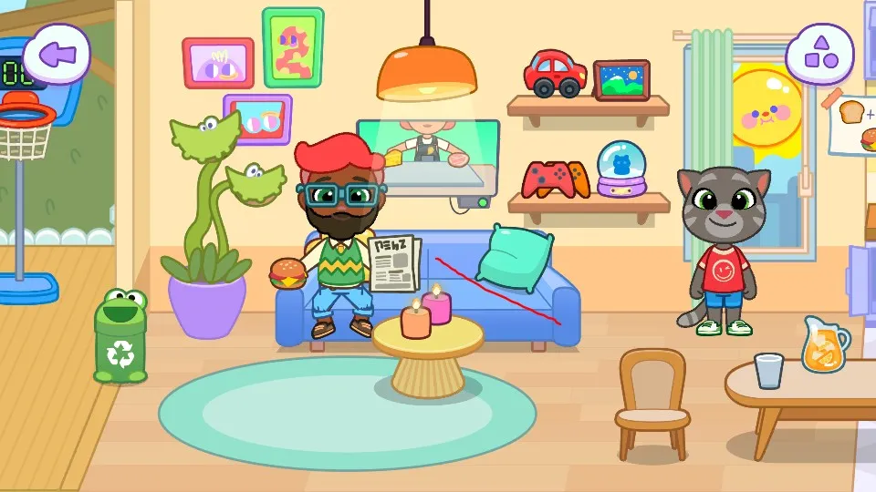 汤姆猫小镇国际服破解版 汤姆猫小镇国际服破解版