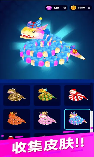 �߳�ͻsnake Clash��Ϸv72.1.0 �ٷ�����