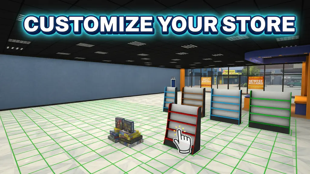 怀旧录影带出租店(超市模拟游戏)截图