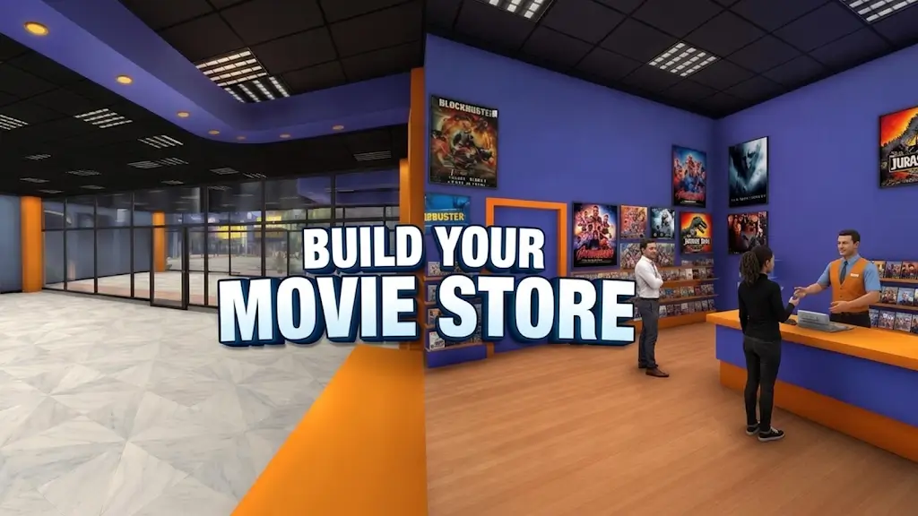 怀旧录影带出租店(超市模拟游戏)截图