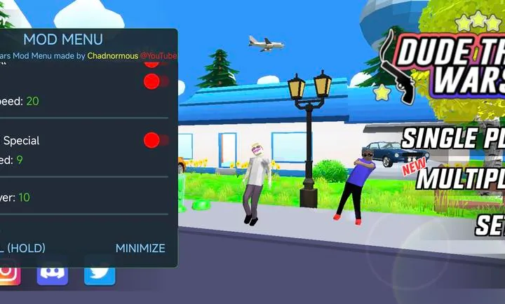 沙雕模拟器外国菜单(城市生活模拟器)截图