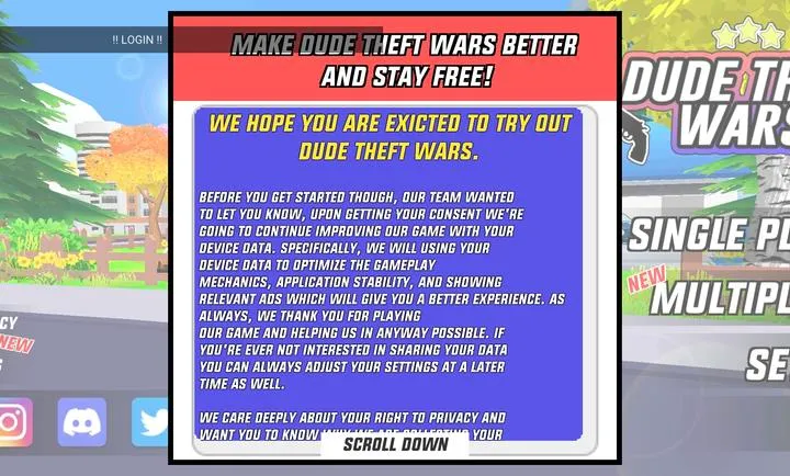 沙雕模拟器外国菜单(城市生活模拟器)截图