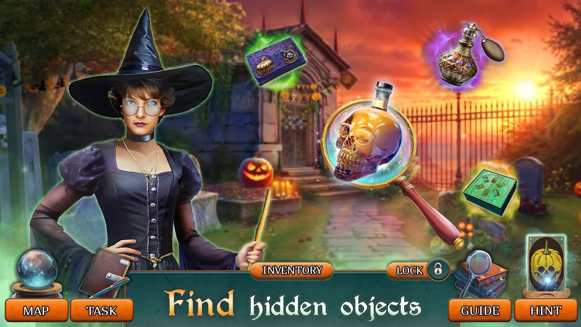 万圣节故事9解锁完整版(魔法侦探寻物游)截图