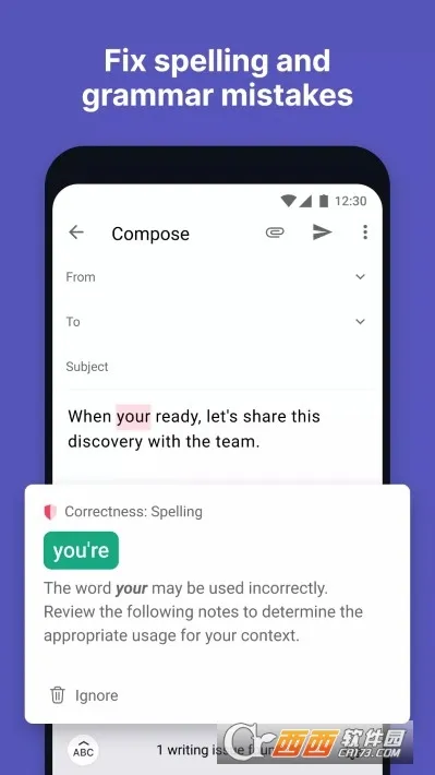 Grammarly��׿���ֻ���v1.1 ��Ѱ�