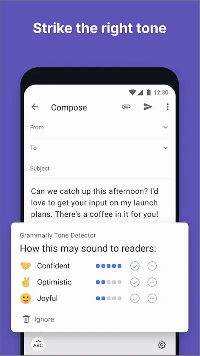 Grammarly��׿���ֻ���v1.1 ��Ѱ�